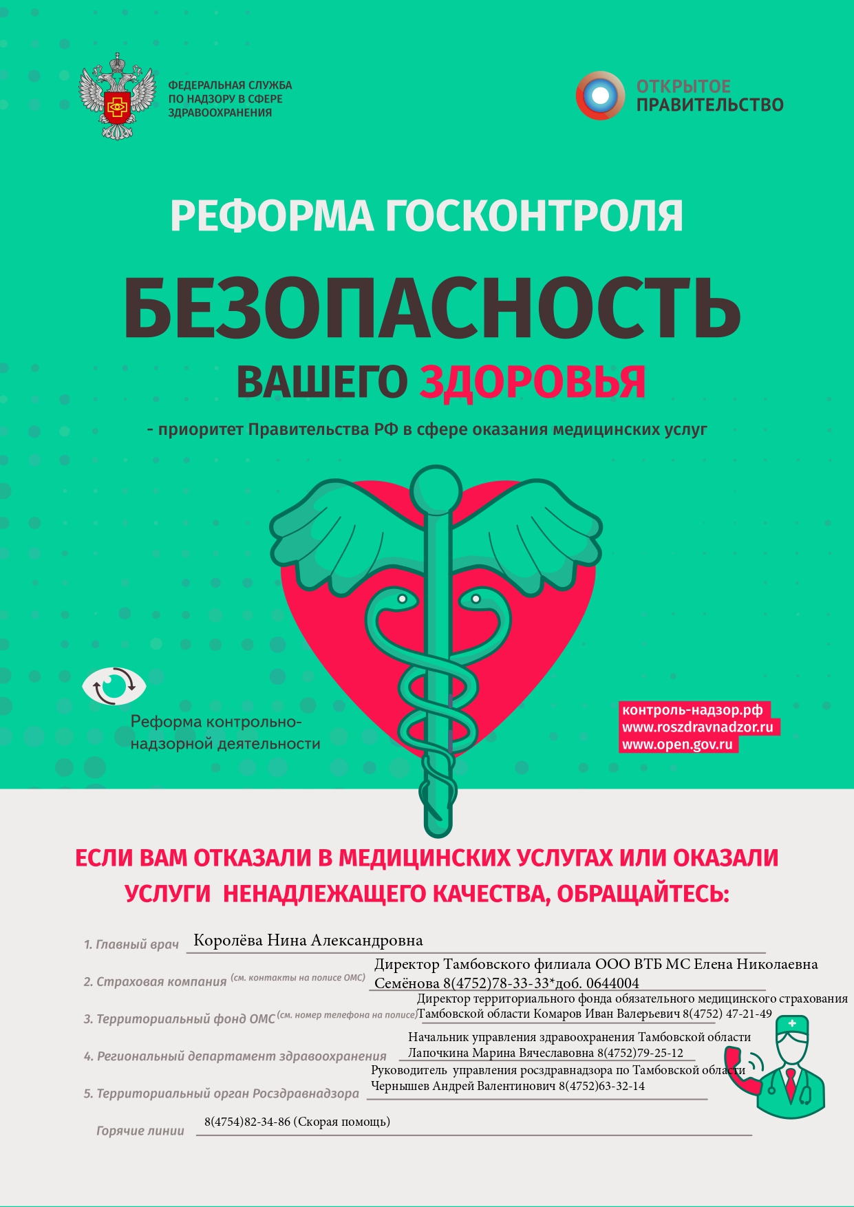 Профилактический диктант «23 вопроса для здоровья» - ТОГБУЗ «Первомайская  центральная районная больница»